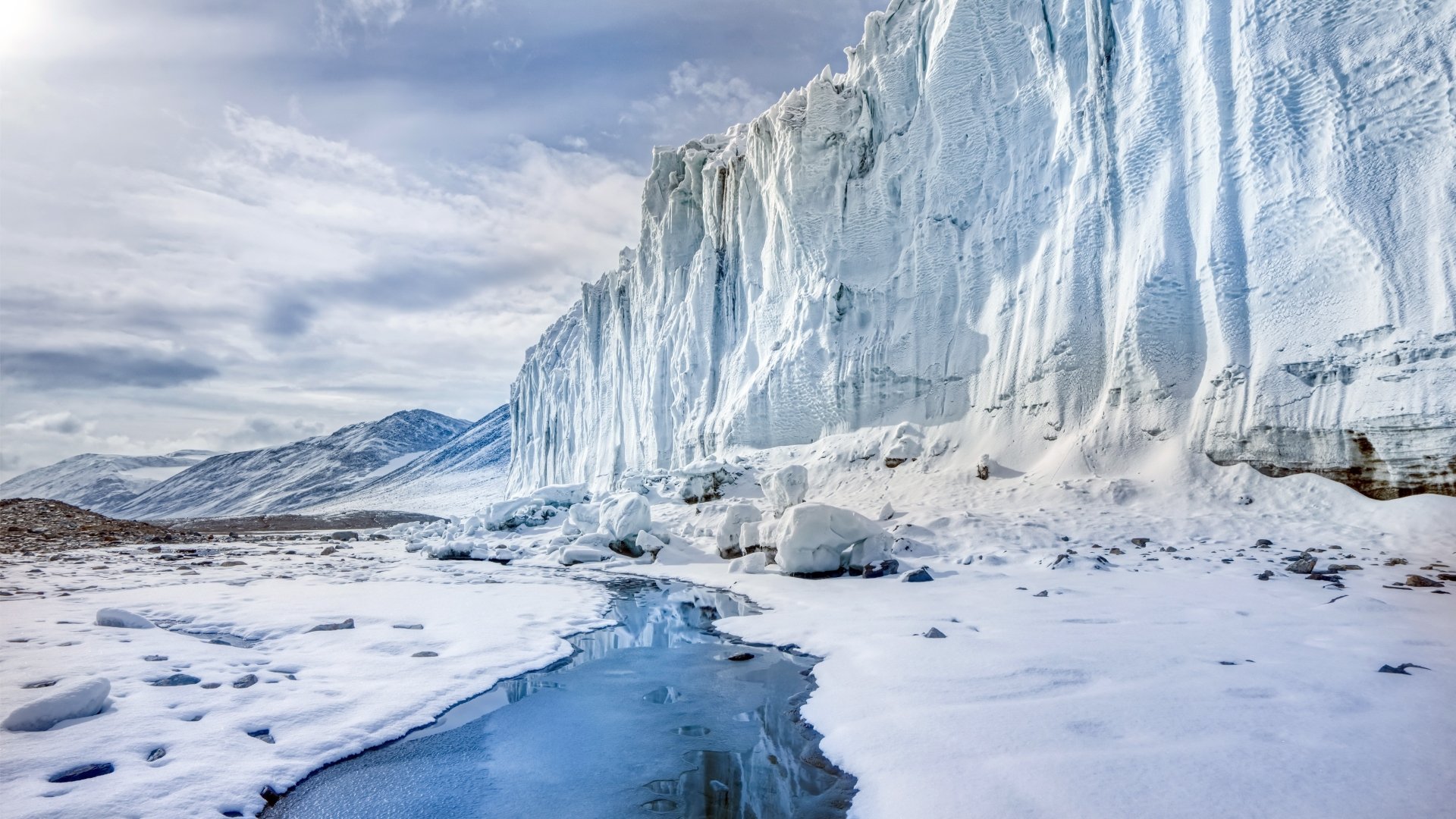 Antarctica Ice Landscape